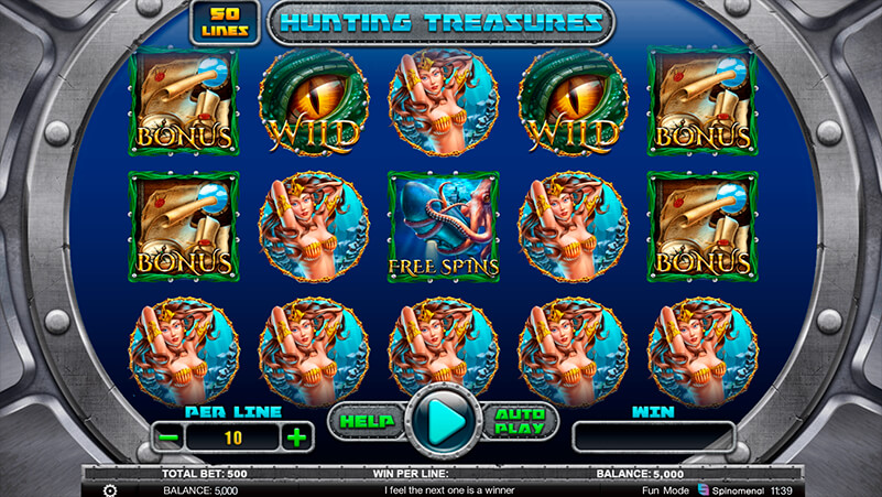 Онлайн казино Космолот - скачать автоматы Spinomenal's Hunting Treasures на kazino-vulcan-grand.com